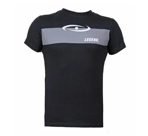 Legend t-shirt zwart grijs vlak