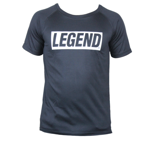 Legend t-shirt zwart mesh