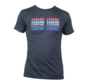 t-shirt zwart rainbow