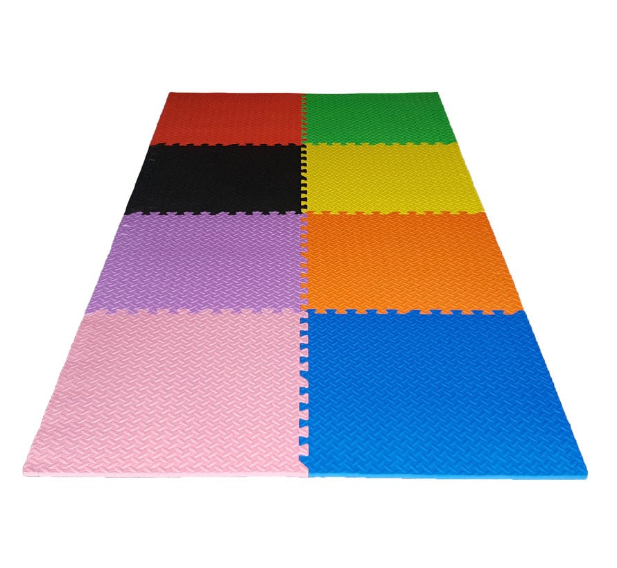 Puzzelmat 60 x 60 cm -  1,2CM Blauw