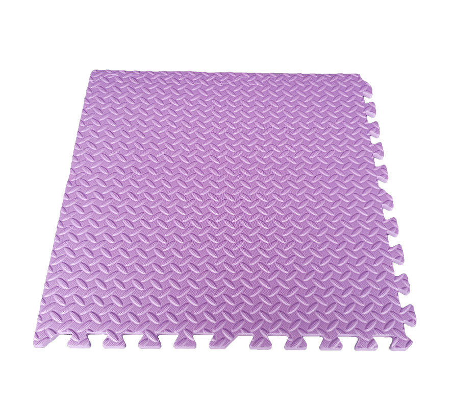 Puzzelmat 60 x 60 cm -  1,2CM Paars