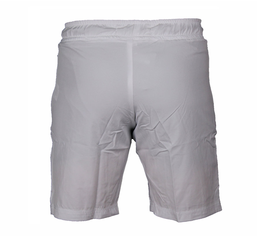 Korte broek/short met vakken Wit