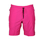 Korte broek/short met vakken neon roze