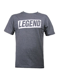 Legend t-shirt Leger grijs  inspiration quote