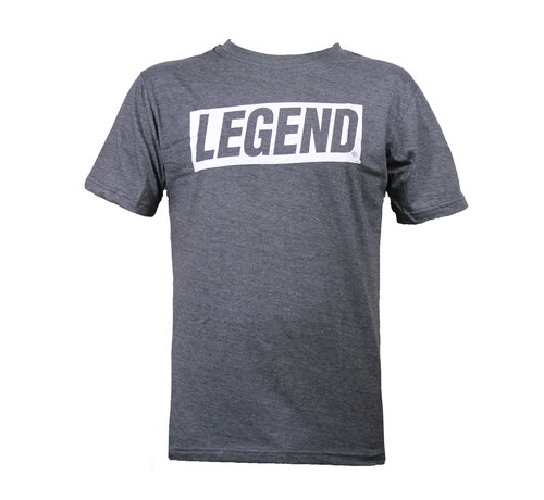 Legend t-shirt Leger grijs  inspiration quote