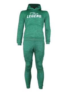 Legend Trainingspak unisex met hoodie groen