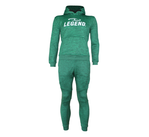 Legend Trainingspak unisex met hoodie groen