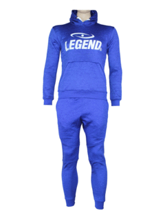 Legend Trainingspak unisex met hoodie blauw