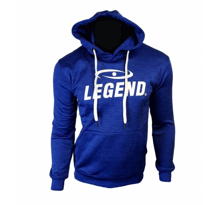 Trainingspak unisex met hoodie blauw