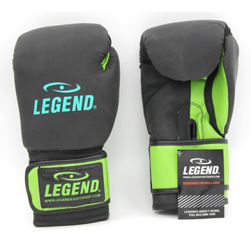 Legend bokshandschoenen  Dry & Protect zwart - mat/groen