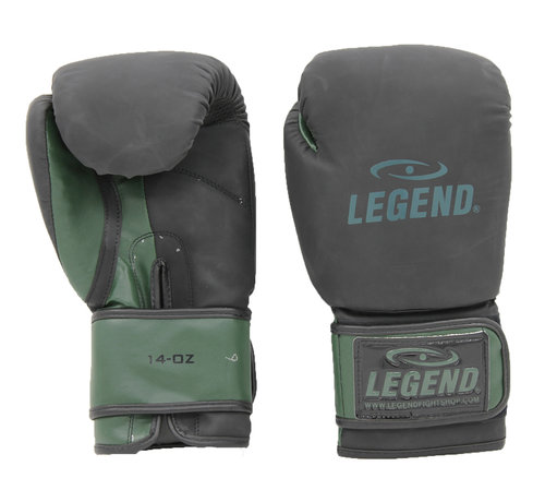 Legend bokshandschoenen  Dry & Protect zwart - mat/Leger