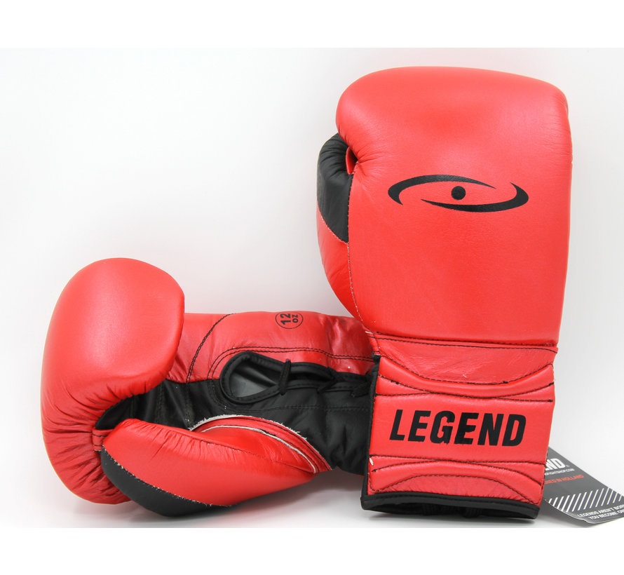 bokshandschoenen  Limited Legendary Rood/zwart - mat