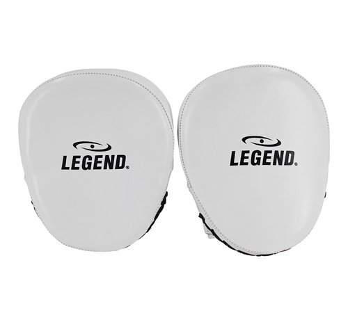 Legend Power Impact Stootkussens Wit/Zwart Leer