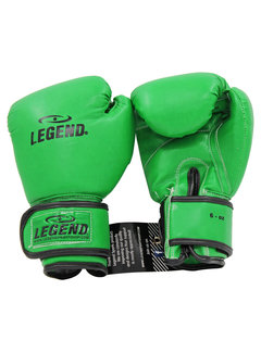 Legend 1-5 jaar Jeugd bokshandschoenen 2 Oz Groen