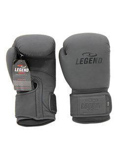 Legend Legend Sports Leren Bokshandschoenen Legend Power Mat Zwart
