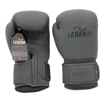 Legend Legend Sports Leren Bokshandschoenen Legend Power Mat Zwart
