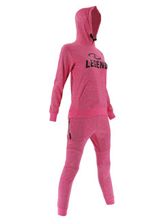Legend Trainingspak unisex met hoodie Roze