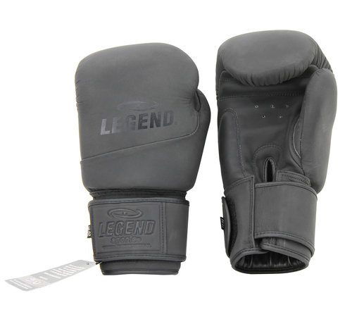 Legend Leren bokshandschoenen  Thai 2.0 zwart - mat