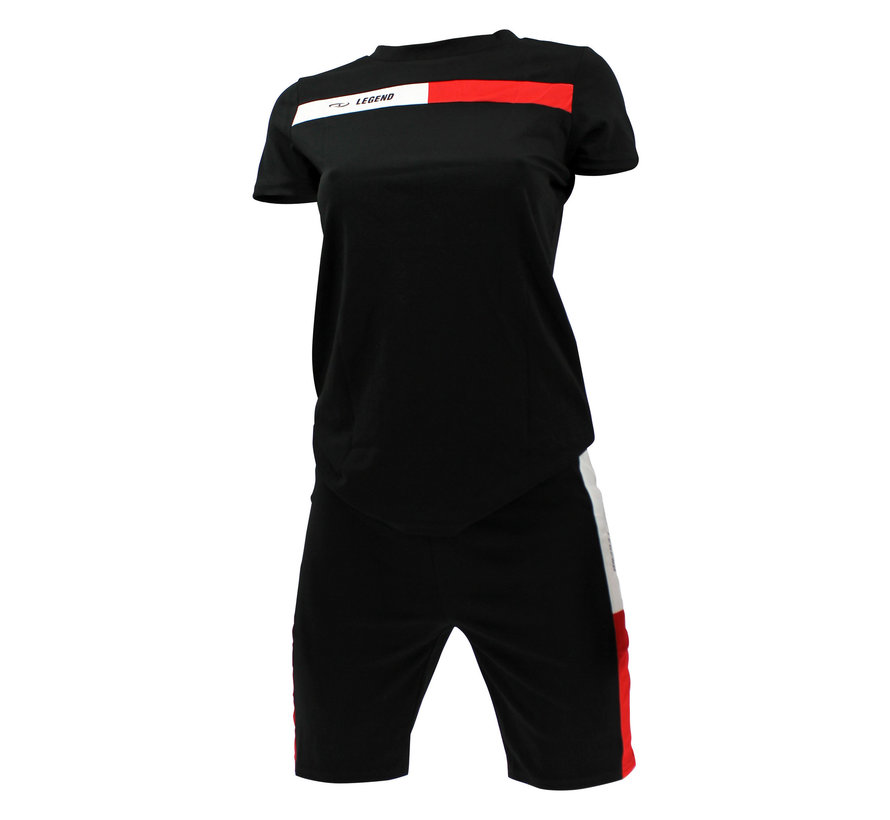 Allround Dames Sport-Outfit zwart