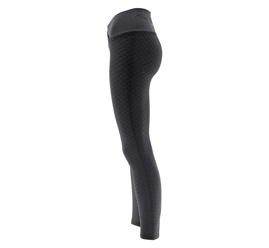 Sport Legging Embossed Anthracite