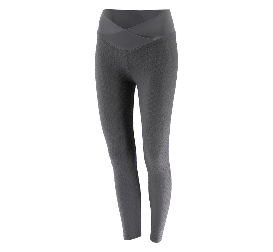 Sport Legging Embossed Anthracite