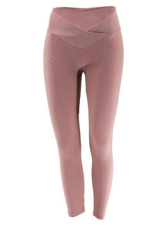 Legend Sport Legging Embossed Roze