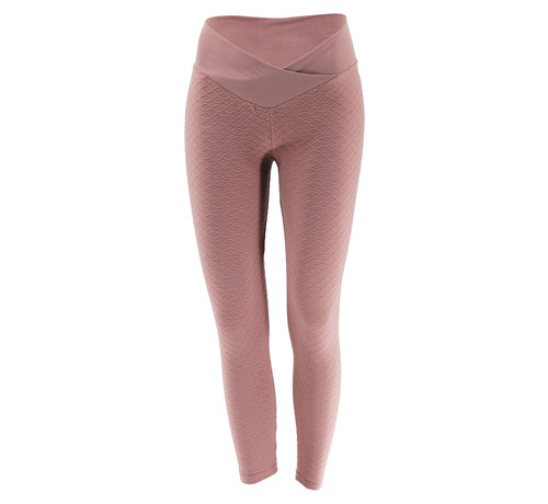 Legend Sport Legging Embossed Roze