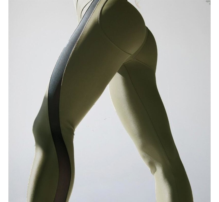 PRO Quality DRY-FIT  Sport Legging leger groen