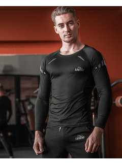 Legend Multi Sport Shirt met Reflect Print Black