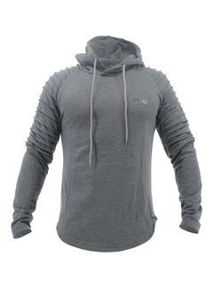 Legend Hoodie Rib  grijs