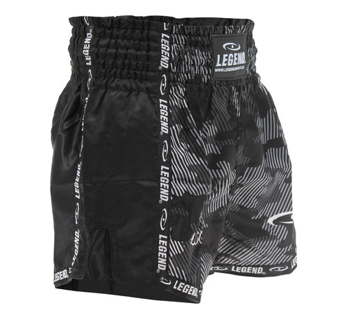 Legend Legend Sports Kickboks Broekje Camo Black