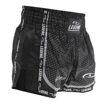 Legend Sports Kickboks Broekje Carbon Black