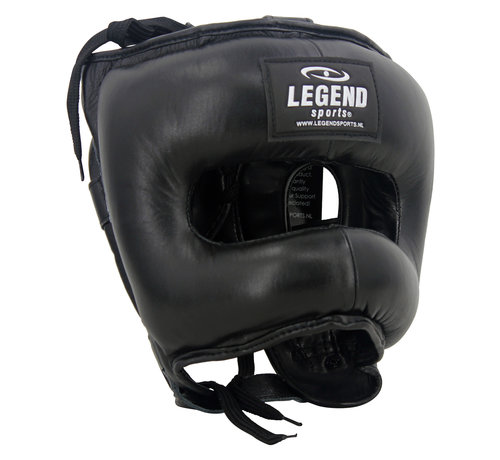 Legend Sports Hoofdbeschermer + Neusbeschermer PRO Zwart