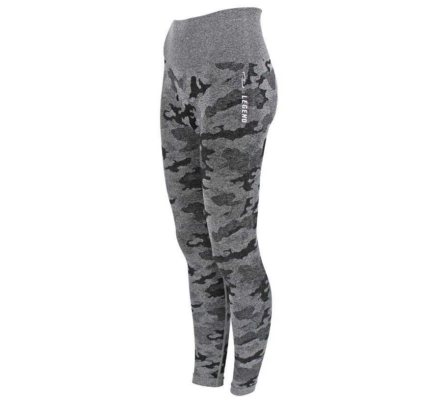 Dames Sportlegging Leger Grijs