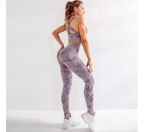 Legend Dames Sportlegging paars