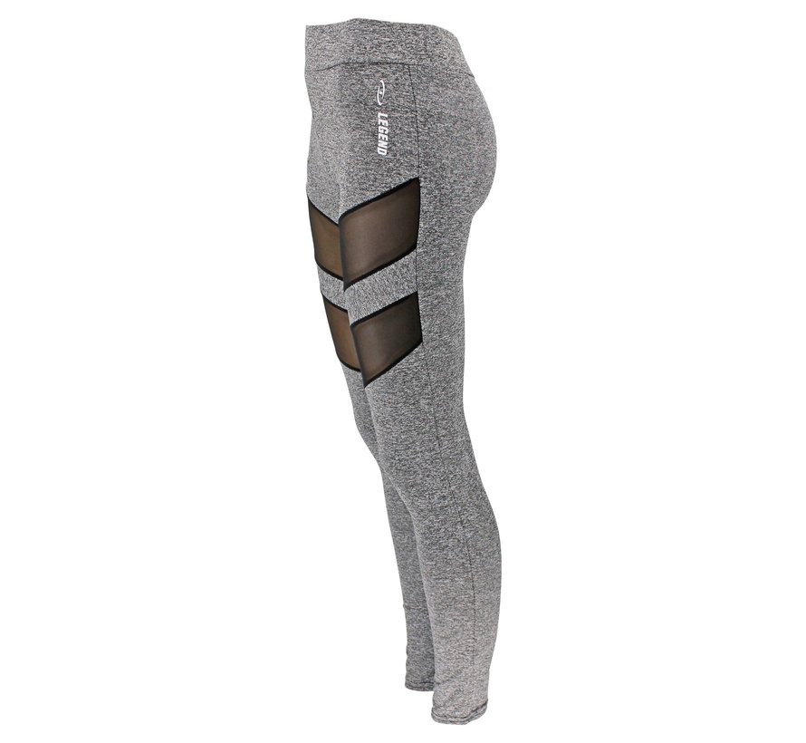 Dames Sportlegging Grijs