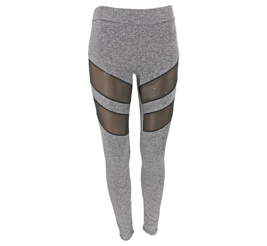 Dames Sportlegging Grijs