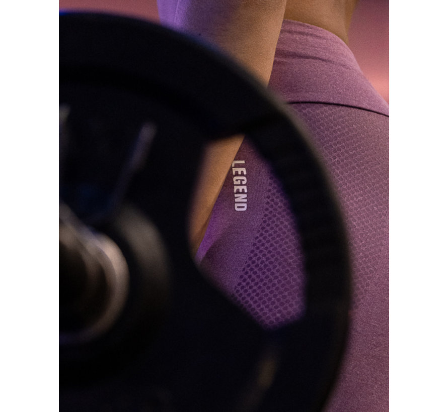 Sportlegging Mesh paars