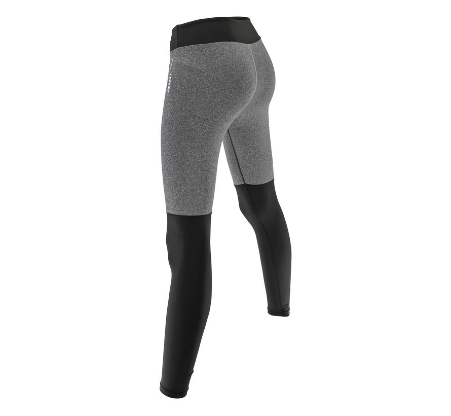 Sportlegging zwart-grijs