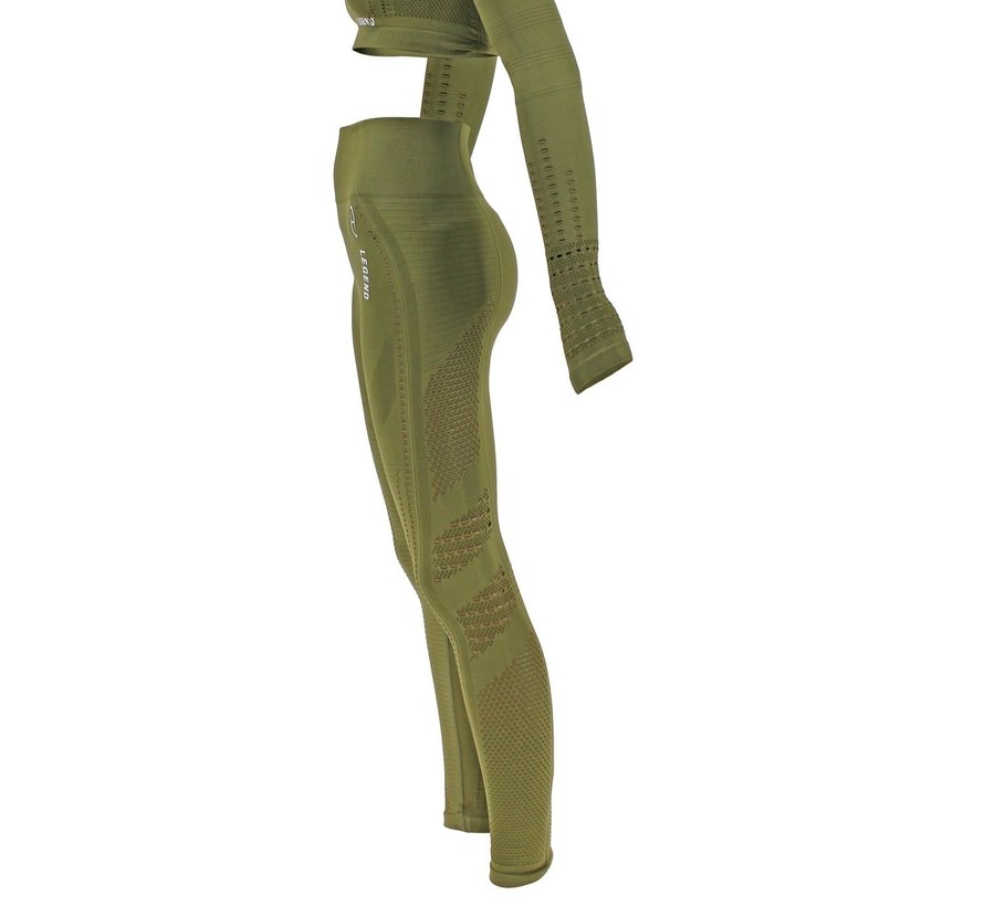 Sport Legging leger groen