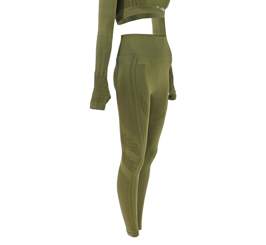 Sport Legging leger groen
