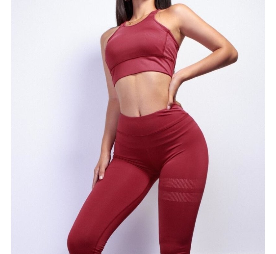 Sportlegging Rood / Wit