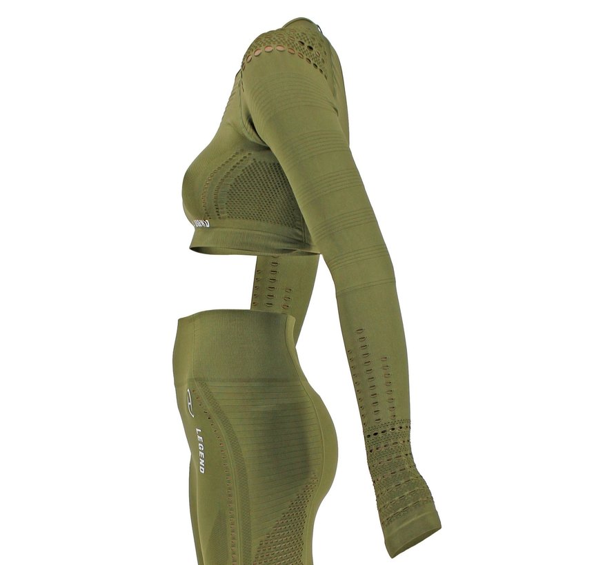 Sport Top leger groen