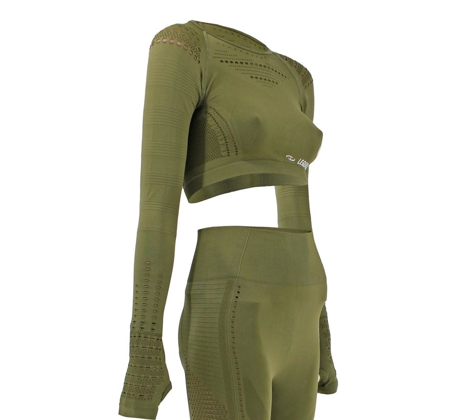 Sport Top leger groen