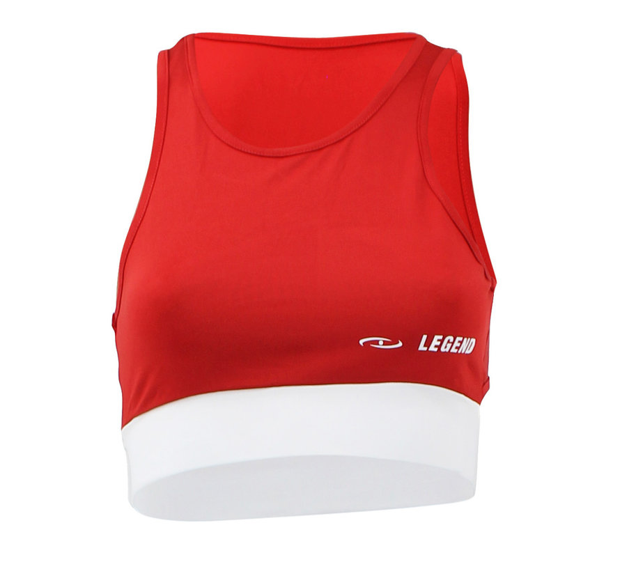 Dames Sport-BH  Rood Wit Stripe