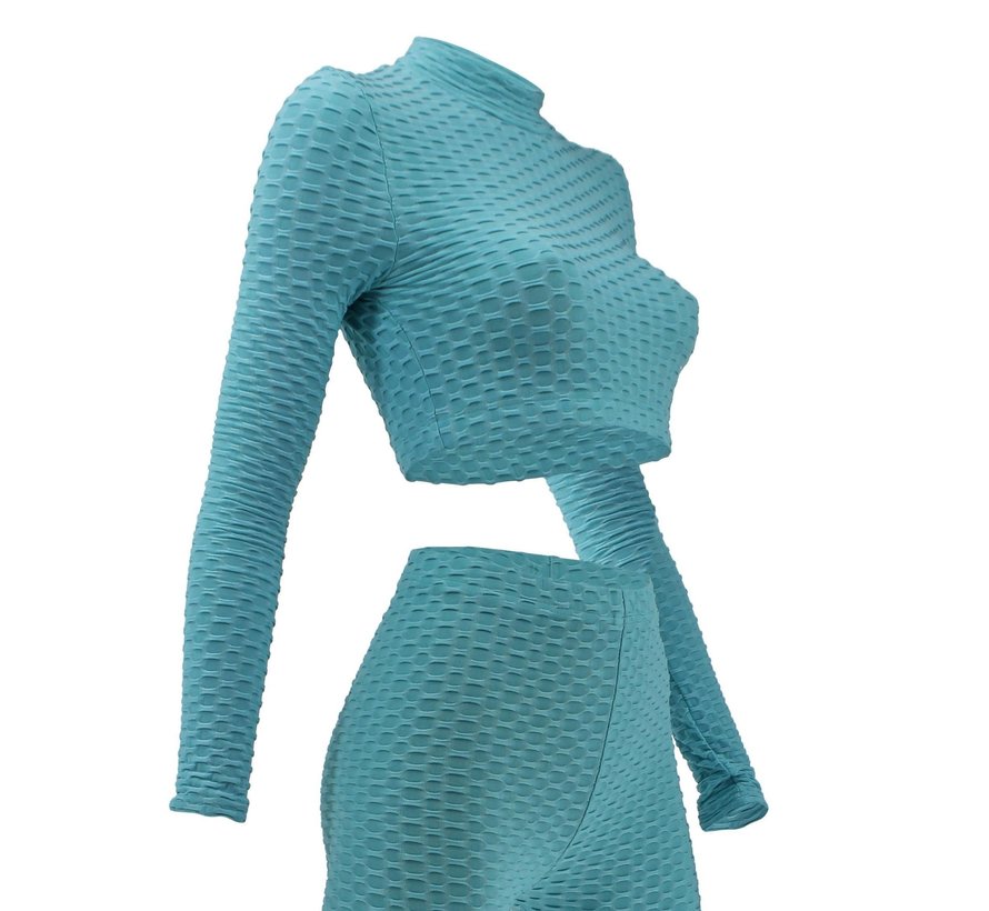 Dames Sport-Top turquoise