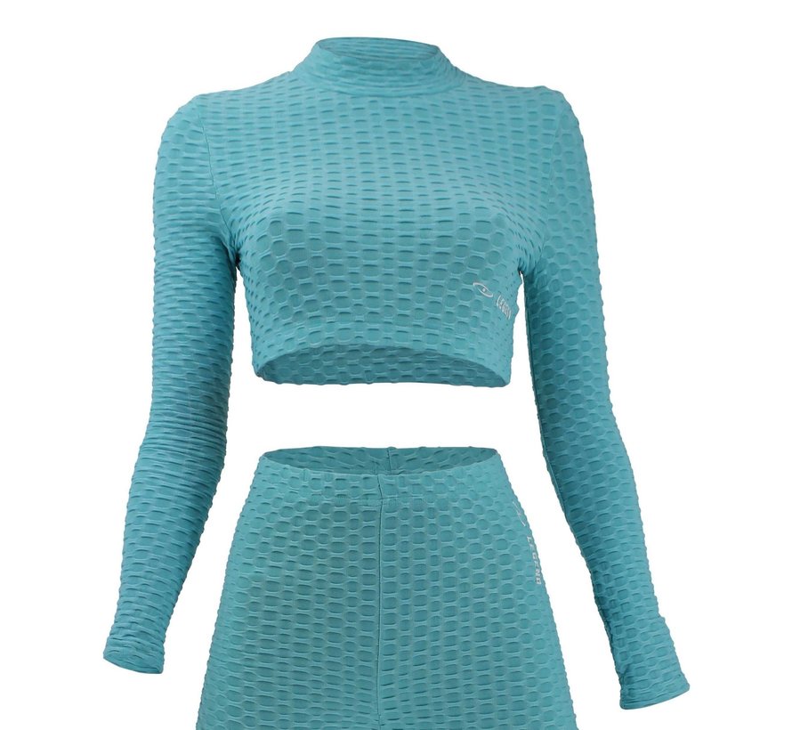 Dames Sport-Top turquoise