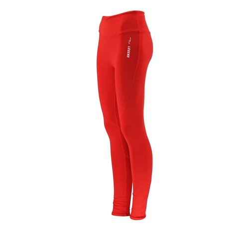 Legend Dames PRO Sportlegging Rood