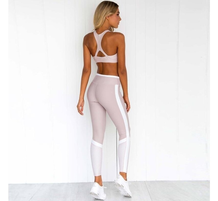 Legging Legend Roze Wit