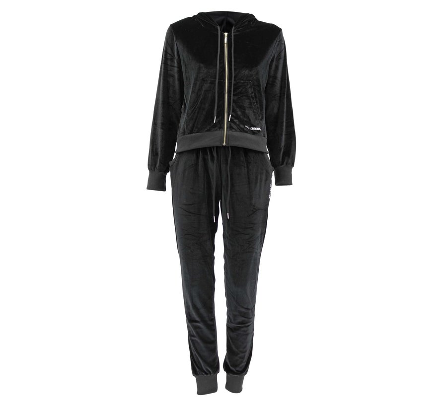 Dames Lifestyle Suit Trendy zwart